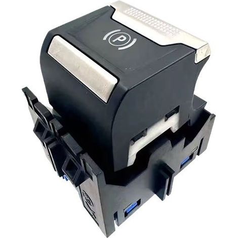 Applicable au commutateur de frein de stationnement électronique Peugeot 408X YL003368ZD 9810593577 9813146377, commutateur de stationnement électronique, libère le frein de stationnement lorsqu'il es (1/2)