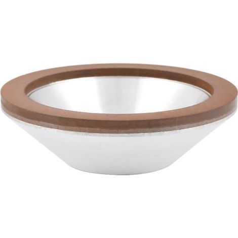 Diamanttrennscheibe, Diamantschleifscheibe, Schleifscheibe für Hartmetall, 100 mm für Legierungsklingen, Wolfram-Schalenform (1/5)