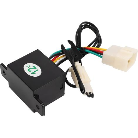Interrupteur de contrôle de température de l'évaporateur AC DC12 V, ajustement universel, haute précision en cuivre ABS, capteur de commutateur d'évaporateur de climatiseur de (1/5)
