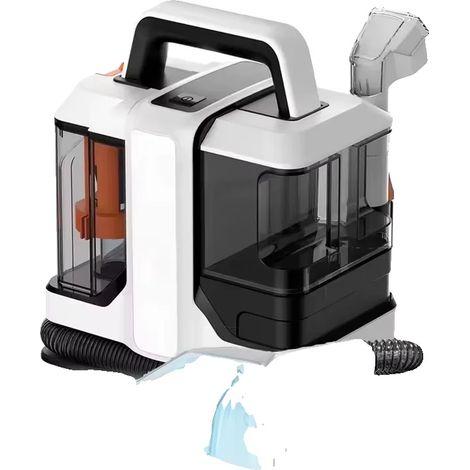 Aspiradora portátil para alfombras, 750 W de potencia, diseño compacto y portátil, enchufe europeo de 750 W. (1/2)