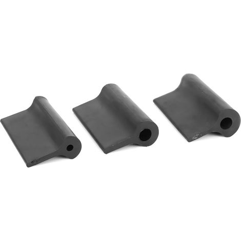 Juego de 14 bloques de lijado de goma, tapetes de lijado y almohadillas de pulido flexibles para carpintería. (1/5)