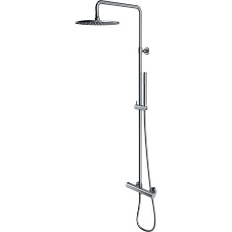 OMNIRES Y - Set doccia termostatico, diametro 25 cm, nichel Y1244SUNI (1/2)