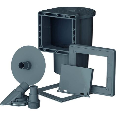 Skimmer standard + tube de suppression pour la découpe. couleur grise