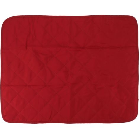 Rutschfestes, saugfähiges Hundekissen 56 x 73 cm, weinrot – Komfortsitz für Zuhause (1/5)