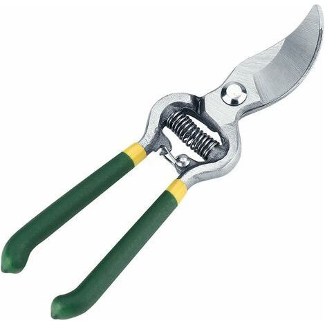 BUNTHAUS Sécateur Jardin Professionnel,Cisaille d'élagage Lame Acier Japonais SK-5 à Aiguille Poignées Ergonomiques Antidérapantes Tondeuses à Arbres Ciseaux de Jardin Main Pruner-bypass Sécateur (1/5)