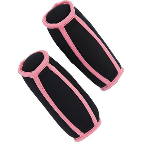 Hand Weights - 1 Lb Per Piece - With Adjustable Strap Handle - For Walking Jogging Running - 2 Pieces