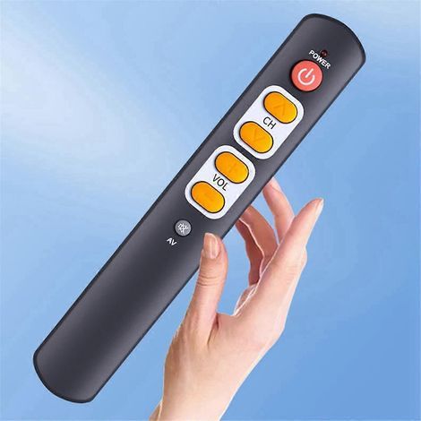 2PCS Universal 6-Button Smart Remote Control IR Copy Learning Function Remote Control for TV, STB, D (1/4)