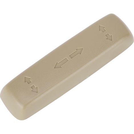 Interrupteur de réglage du siège côté gauche, beige, 81651-SDB A71ZC, convient aux versions à empattement long des Honda Accord, CR-V et Odyssey. (1/5)