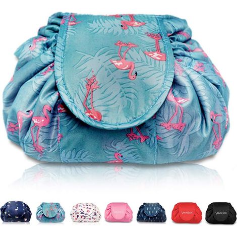 Trousse à cosmétiques (flamant rose)