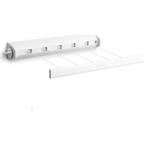 Brabantia Pull-out Drying Stendibiancheria Estraibile, 22 m, Bianco