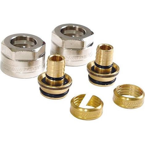 Raccord a bague de serrage EVENES Slim, 10 x 1,3mm emballage 2 pieces