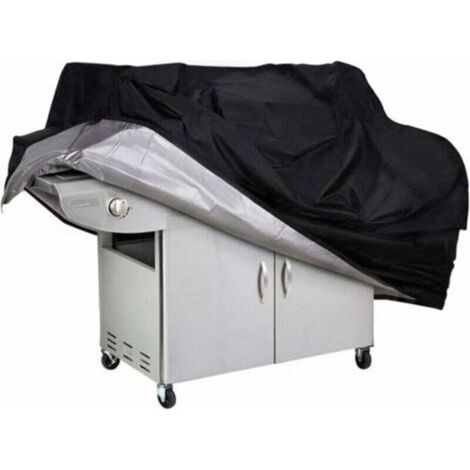 Housse de barbecue imperméable grande taille (145 cm) pour gril gaz et charbon de bois (1/5)