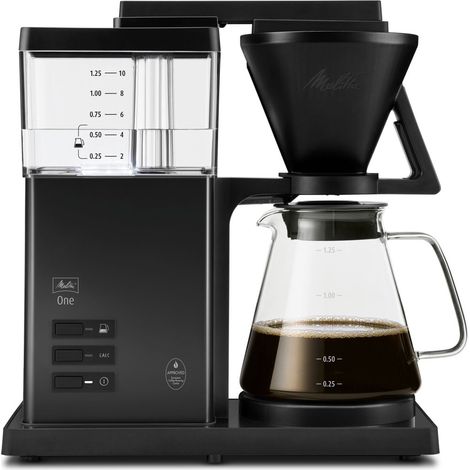Melitta - macchina da caffè one pure black 1031-02 - 6780186 - 4006508227488