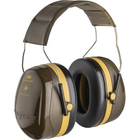 3M – Casque anti-bruit serre-tête 35dB – Protection auditive EPI – Réduction sonore élevée – Pour environnements bruyants