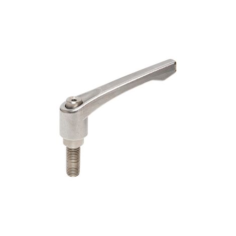 Levier de serrage RS PRO, , filetage M6, Mâle L. 20mm ( Prix pour Sachet de 2 )