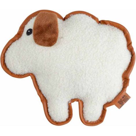 Jouet Peluche Mouton pour Chien "Wooly" 24cm Écru (1/4)