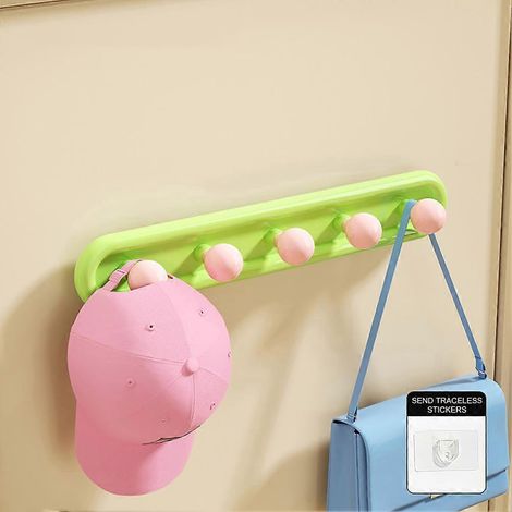 Crochets à ventouse Dopamine, supports à ventouse étanches et ultra-résistants, adaptés aux carreaux, portes vitrées, miroirs et de couleur verte. (1/5)