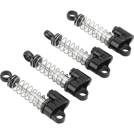 Amortisseurs avant et arrière en alliage d'aluminium simulé pour voiture radiocommandée Xiaomi Jimny XMYKC01CM 1/16 (noir) (1/5)