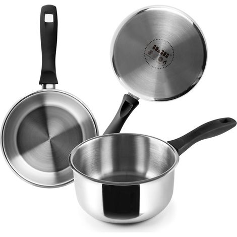 Casserole inox 18cm m/bakélite induction 666018 ibili (1/2)