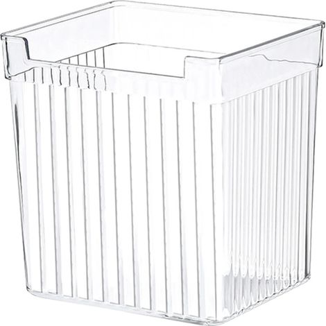 Organisateur de porte de réfrigérateur transparent, boîte de rangement pour réfrigérateur, maison