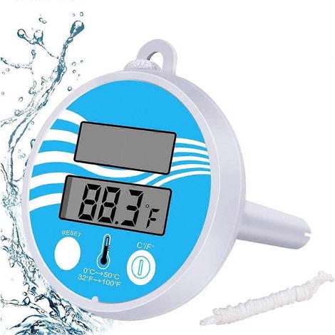Schwimmendes Poolthermometer, Schwimmbadthermometer