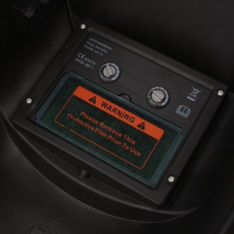 Casque de soudage à assombrissement automatique solaire pour poste de soudage MIG/ARC/TIG (1/5)