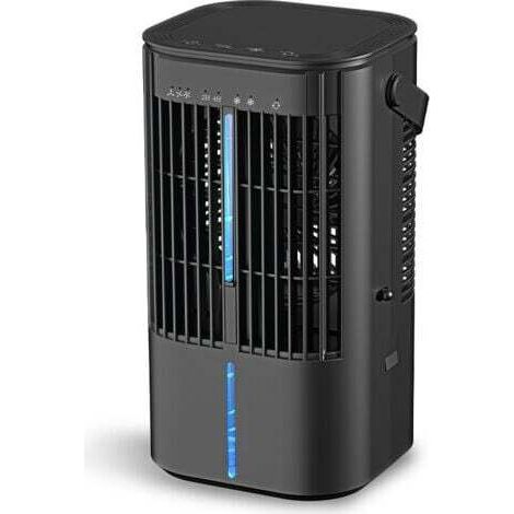 AIERQ Climatiseur Portable, Personnel Refroidisseur d'air Portatif, 900mL Climatiseurs Mobile Silencieux, Mini Clim Climatisation, 90° Oscilación, 3 Vitesses, Ventilateur, Purificateur d'air, Maison, (1/4)