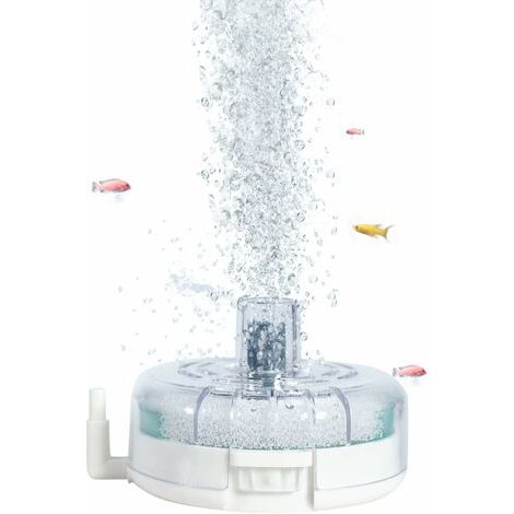 filtre pour aquariums, filtres d'aquarium avec Airstone, rembourrage de filtre éponge et matériau de filtre biochimique, filtre silencieux pour réservoir d'eau d'aquarium de 10-25 litres (1/5)