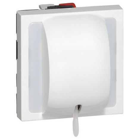 Legrand 077014 Interruttore a doppio contatto bianco 2 moduli