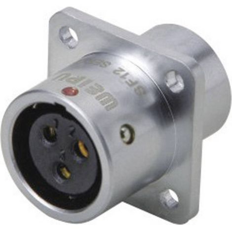Weipu SF1213/S6 Connettore circolare Giunto dritto Tot poli: 6 Serie (connettore circolare): SF12 1 pz. (1/2)