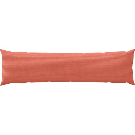 vidaXL Funda de almohada HEERLEN Rojo Naranja 40 x 145 cm pana (1/2)
