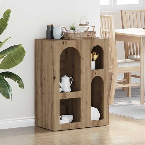 vidaXL  Sideboard  Artisan Oak 59 x 35 x 80.5 cm Engineered Wood