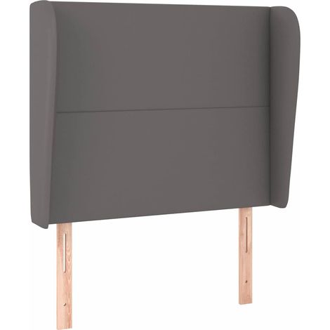 Maison Exclusive - Testiera ad Orecchio Grigia 83x23x118/128 cm in Similpelle (1/5)