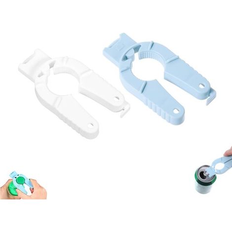 Apribottiglie in 2 pezzi, apribottiglie magnetico, apri lattine 3 in 1 per bibite, apribottiglie multifunzionale per acqua (1/5)