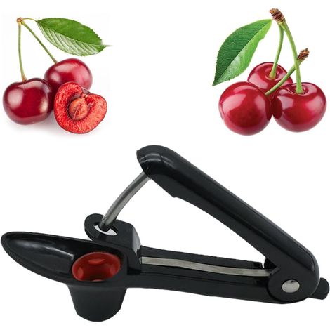 Dénoyauteur Cerises, Inox, Fruit, Baies, Cuisine, Maison, Pousse, Rapide, Portable, Ustensile, Multifonction (1/5)