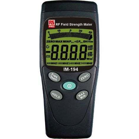 Détecteur d'émissions, RS PRO, 20/200/2000 mG, 3.5GHz ( Prix pour 1 )