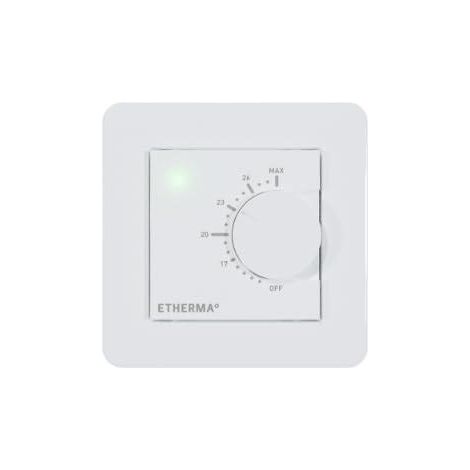 etherma eBASIC Thermostat Weiß Bluetooth Heizungssteuerung