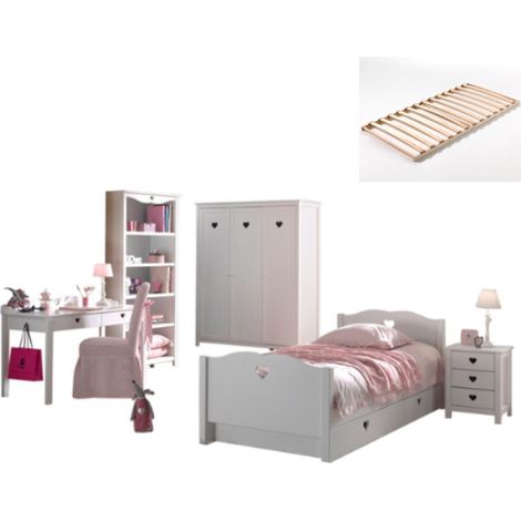 Combinaison de chambre d&039enfant Amori 8 (sommier à lattes