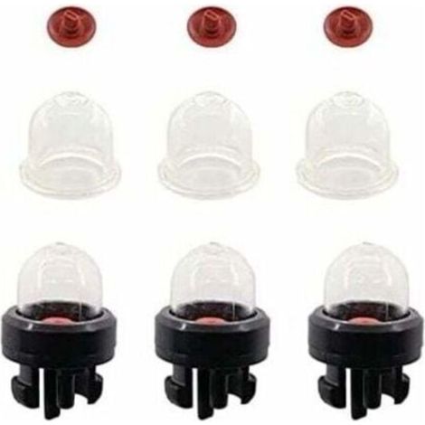 Lot de 3 Pompes d'Amorçage pour Tronçonneuses Stihl FS38, FS40, FS45, FS50, FS55, FS75, FS80, FS85, Compatible avec les Marques Ryobi, McCulloch et Husqvarna. (1/5)