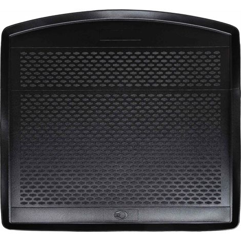 Trunk Mat Black suitable for VW for TOURAN 2015- Rubber vidaXL