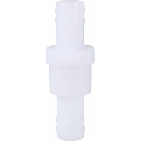 Clapet Anti-Retour Intégré en Plastique de 12 mm Clapet Anti-Retour sans Retour pour l'eau, Le Carburant, Le Liquide, l'Air (1/5)