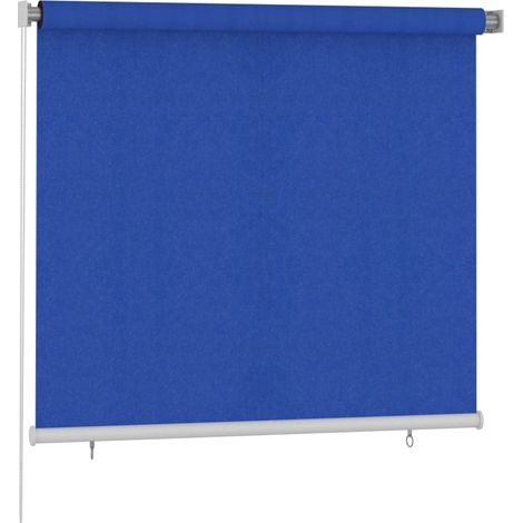 Maison Exclusive - Tenda a Rullo per Esterni 165(L)x140(A) cm Blu HDPE (1/5)