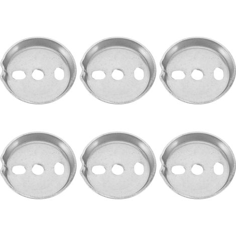 Kit de remplacement po 6 pièces en acier inoxydable pour salle de bain (1/5)