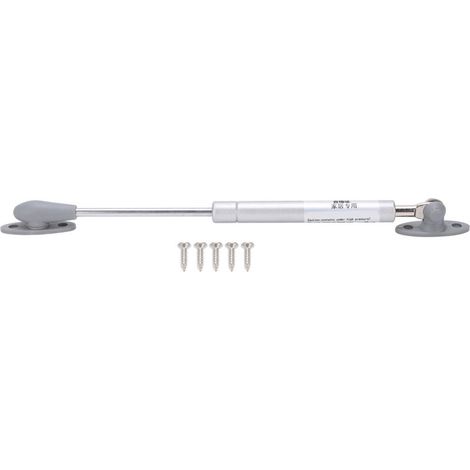 Amortiguador hidráulico de acero al carbono de 150 N con varilla de soporte neumática y tornillos para puertas de armarios y muebles -Crezuo
