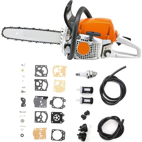 Kits De Pour Coupe-herbe FS36 FS40 FS44 Kit De Réparation De En Métal De Remplacement Filtre De Mélange D'air Et De Carburant Avec Ampoules D'amorçage De Bougie D'allumage (1/5)