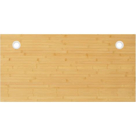 Schreibtischplatte 110x55x4 cm Bambus