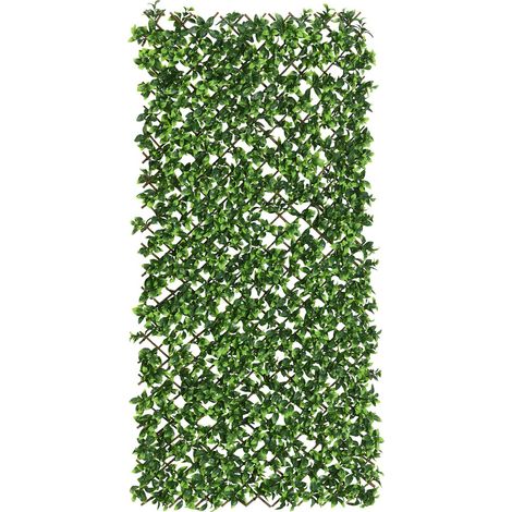 EVERLANDS Kunstpflanzenmatte mit Echtholzrückseite 90 x 180 cm - Kunstpflanzen (1/4)