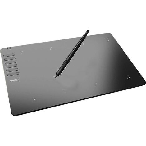VINSA Grafiktablett mit digitalem Stift für Smartphone und Laptop, ideal für Zeichen- und Malkurse. (1/5)