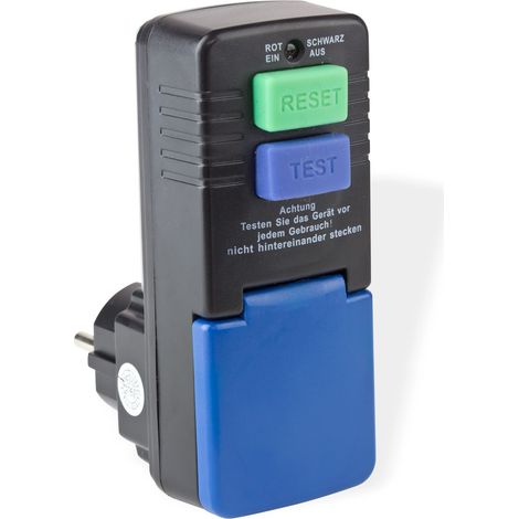 Fehlerstromschutzschalter Fehlerstrom Schutzschalter FI Schalter Steckdose 30mA (1/3)