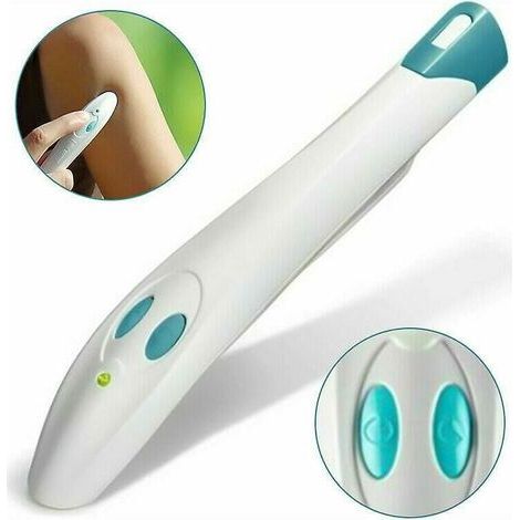 Stylo Anti-démangeaison - 2 Pièces - Appareil Électronique pour Piqures d'Insectes - Chauffage Céramique MCH - 8 Secondes par Traitement